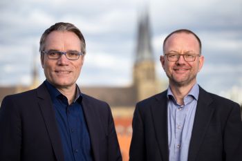 Gründer, Inhaber und Geschäftsführer der in.power-Gruppe: Josef Werum (links) und Matthias Roth (rechts)